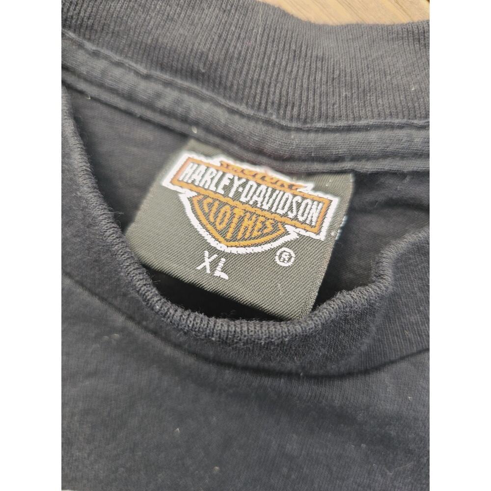 1991 Harley Davidson Eagle Live To Ride 3D Emblem Shirt XL EUC USA Single Stitch - Picture 4 of 8
